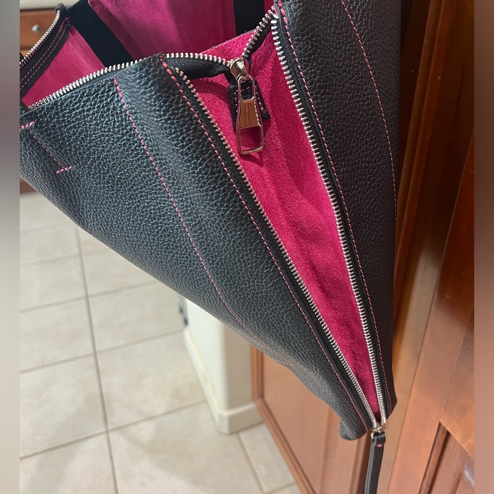 REDUCED * New Mywalit Leather & Suede Tote NWOT